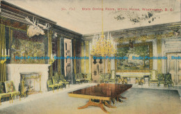 R026806 State Dining Room. White House. Washington. A. C. Bosselman. No 9747 - World