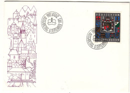 Armoiries - Liechtenstein - Lettre FDC De 1973 - Oblit Vaduz - - Cartas & Documentos