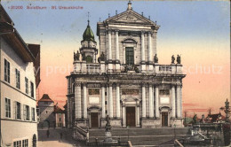 11675404 Solothurn Kuenstlerkarte St.Ursuskirche Solothurn - Sonstige & Ohne Zuordnung