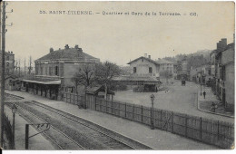 [42] Loire > Saint Etienne Quartier Et Gare De La Terrasse - Saint Etienne