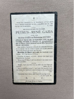 GAZIA Petrus René °OPVELP 1910 +BRUSSEL 1929 - DUPONT - Todesanzeige