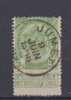 BELGIË - OBP - 1907 - Nr 83 T1 L (JUMET) - Coba + 2.00 € - 1893-1907 Wappen