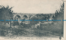 R028591 Guerre. Hirson. The Destroyed Viaduct. Levy Fils - Welt