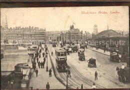 11674532 London Blackfriars Bridge Doppeldeckerbus - Other & Unclassified