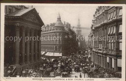 11674519 London Mansion House Cheapside Bow Church Traffic - Other & Unclassified