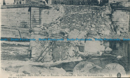 R028597 Guerre. The Destroyed Bridge. Levy Fils. No 77 - Welt