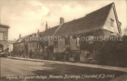 11674423 Oxford Oxfordshire Worcester College Monastic Buildings  - Andere & Zonder Classificatie