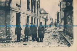 R028605 Guerre. The Work Of The Germen. Levy Fils - World