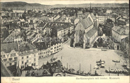 11673980 Basel BS Barfuesserplatz Mit Historischem Museum Basel BS - Altri & Non Classificati