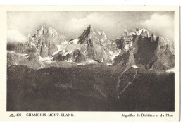 74 - Chamonix - Mont Blanc -  Aiguilles De Blaitiere Et Du Plan - Chamonix-Mont-Blanc