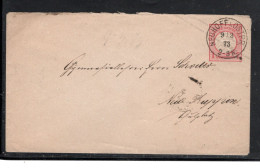 " NEUHOFF I. OSTPR. " Sehr Klarer K1 , Ostpreussen , GA-Brief DR  1873  , #202 - Lettres & Documents