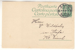 Suisse - Carte Postale De 1924 - Entier Postal - Oblit Chur - Exp Vers Zurich - - Cartas & Documentos