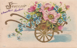 FANTAISIE(CARTE GAUFREE) FLEUR - Saint-Catherine's Day