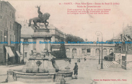 R027986 Nancy. Place Saint Epvre. Statue De Rene II. Palais Du Gouvernement. Reu - Monde