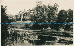 R027324 Sandringham House Across The Lake. RP - Welt