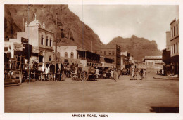 P-24-Mi-Is-604 :  ADEN. MAIDEN ROAD. ARABIE. - Yémen