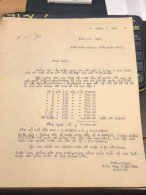 South Vietnam Letter-sent Mr Ngo Dinh Nhu -year-23/3/1954 No-so- 1 Pcs Paper Very Rare - Historical Documents