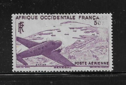 A.O.F  ( DIV - 423 )   1947   N° YVERT ET TELLIER  POSTE AERIENNE   N° 12   N* - Nuevos