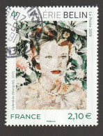 FRANCE 2019 VALERIE BELIN OBLITERE A DATE YT 5301 - Used Stamps