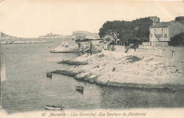 FRANCE - Marseille - La Corniche - Les Rochers De Maldormé - Carte Postale Ancienne - Endoume, Roucas, Corniche, Playas