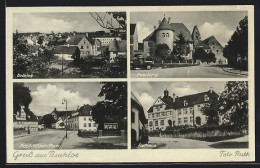 AK Buchloe, Rathaus, Postberg, Platz  - Buchloe