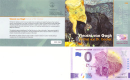 0-Euro PEBR 2023-8 VINCENT VAN GOGH - PORTRET VAN DR. GACHET First Issue Pack No. Nur Bis #250 ! - Privatentwürfe