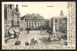 AK Bonn, Marktplatz Mit Obelisk  - Bonn