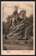 AK Herford, Wittekind Denkmal  - Herford