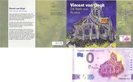 0-Euro PEBR 2023-7 VINCENT VAN GOGH - DE KERK VAN AUVERS First Issue Pack No. Nur Bis #250 ! - Privatentwürfe