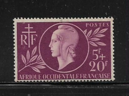 A.O.F  ( DIV - 431 )   1944   N° YVERT ET TELLIER     N° 1   N* - Unused Stamps