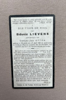 LIEVENS Sidonie °HANSBEKE 1862 +SINT-DENIJS-WESTREM 1925 - OTTEN - Overlijden