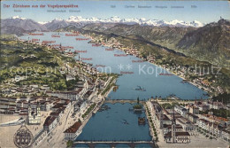 11673200 Zuerich See Panoramakarte Zuerich - Autres & Non Classés