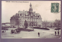87 - LIMOGES -  HÔTEL De VILLE - ATTELAGE - ANIMÉE  - - Limoges