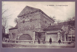 86 - POITIERS - LE TEMPLE SAINT-JEAN - ANIMÉE - - Poitiers