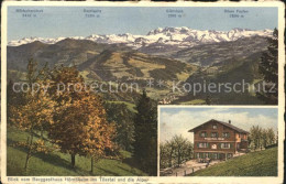 11673173 Hoernli Kulm Berggasthaus Hoernli Mit Alpenpanorama Hoernli Kulm - Autres & Non Classés