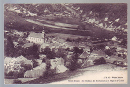 68 - CHATEAU DE STORKENSOHN ET ÉGLISE D'URBES - VUE AÉRIENNE  - - Altri & Non Classificati