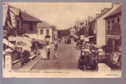 44 - PORNICHET - AVENUE De La GARE - ATTELAGE - ANIMÉE - - Pornichet