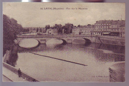 53 - LAVAL - VUE SUR LA MAYENNE - ANIMÉE - - Laval