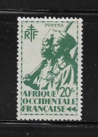 A.O.F  ( DIV - 433 )   1945   N° YVERT ET TELLIER     N° 22   N* - Unused Stamps