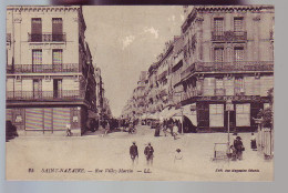 44 - SAINT-NAZAIRE - RUE VILLEZ-MARTIN  - ANIMÉE - - Saint Nazaire