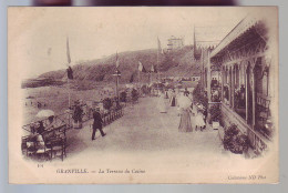 50 - GRANVILLE - LA TERRASSE DU CASINO - ANIMÉE - - Granville