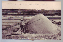 44 - GUERANDE - MARAIS SALANTS - MULON DE SEL - ANIMÉE - - Guérande