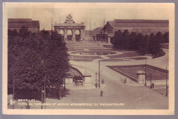 - BRUXELLES - PORTE DE TERVUEREN ET ARCADE MONUMENTALE - ANIMÉE  - - Bauwerke, Gebäude