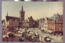 - TREVES - PLACE DU MARCHÉ - ANIMÉE - COLORISÉE  - - Trier