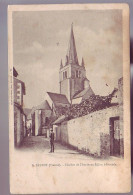 86 - SAINT BENOIT - CLOCHER DE L'ANCIENNE ÉGLISE - ANIMÉE - - Saint Benoît