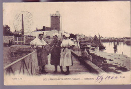 85 - SABLES-D'OLONNE - GROUPES DE SABLAISES - ANIMÉE - - Sables D'Olonne