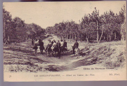 85 - SABLE D'OLONNE - ALLANT Au CASINO Des PINS Sur Des  ANES - ANIMÉE - - Sables D'Olonne