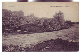 80 - GUERRE 14/18 - LE RONSSOY - L'ÉGLISE - - Autres & Non Classés