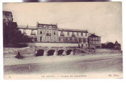 80 - LE CROTOY - TERRASSE DU GRAND HÔTEL - - Le Crotoy