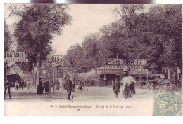 78 - SAINT GERMAIN-en-LAYE - ENTRÉE De La FÊTE Des LOGES - ANIMÉE - ATTELAGE - - St. Germain En Laye